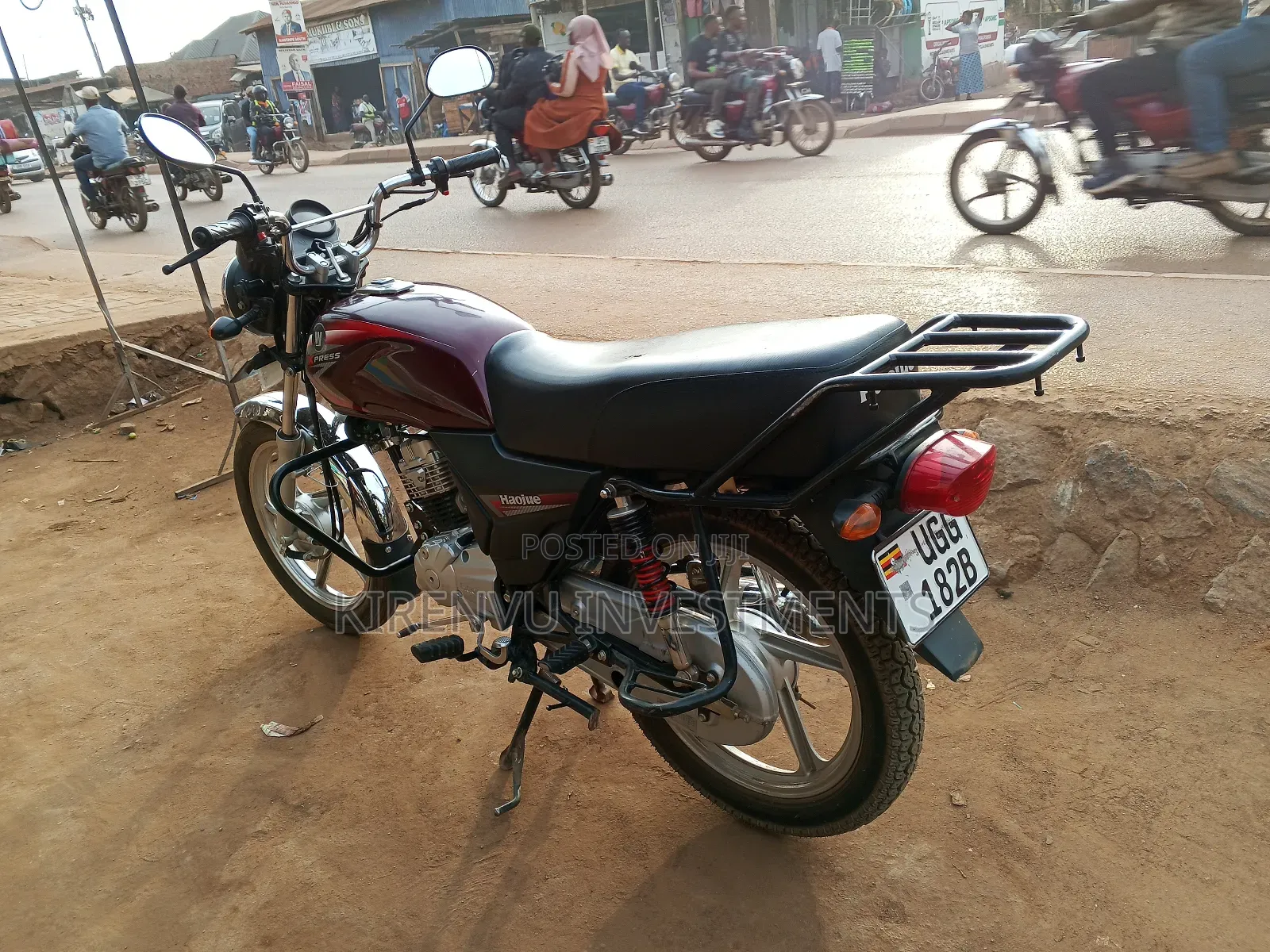 Haojue DK125 2021 Red