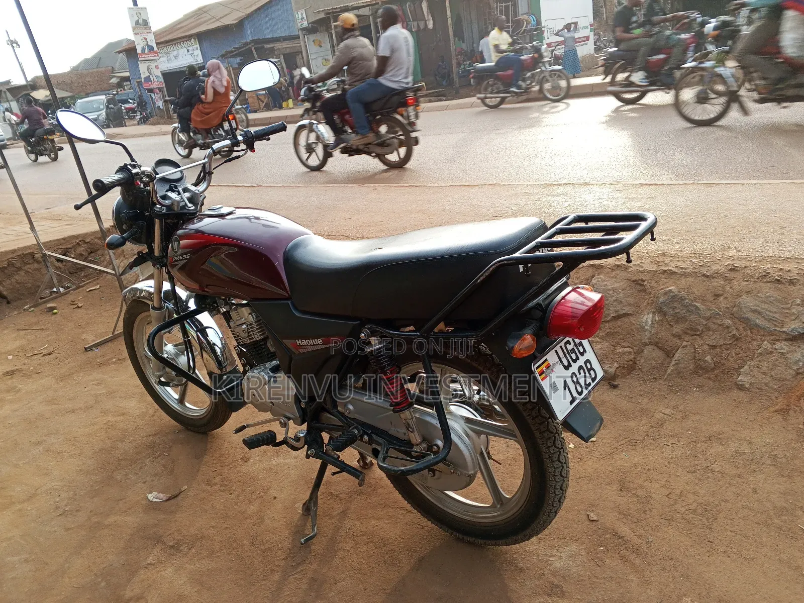 Haojue DK125 2021 Red