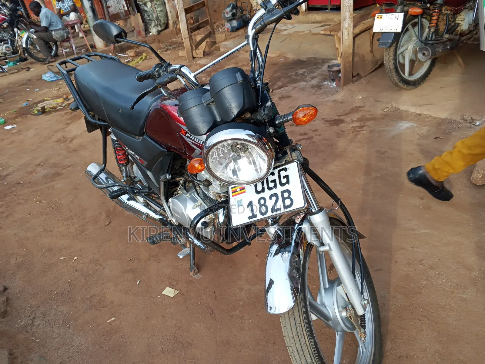 Haojue DK125 2021 Red