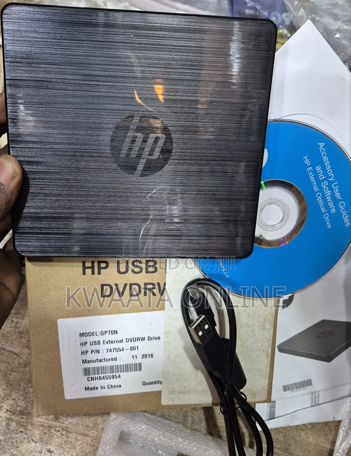 Hp External Usb DVD-Rw Drive for Laptops and Computers9