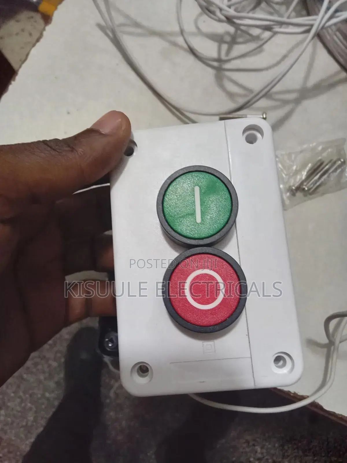 On and Off Push Buttons Remote Switch