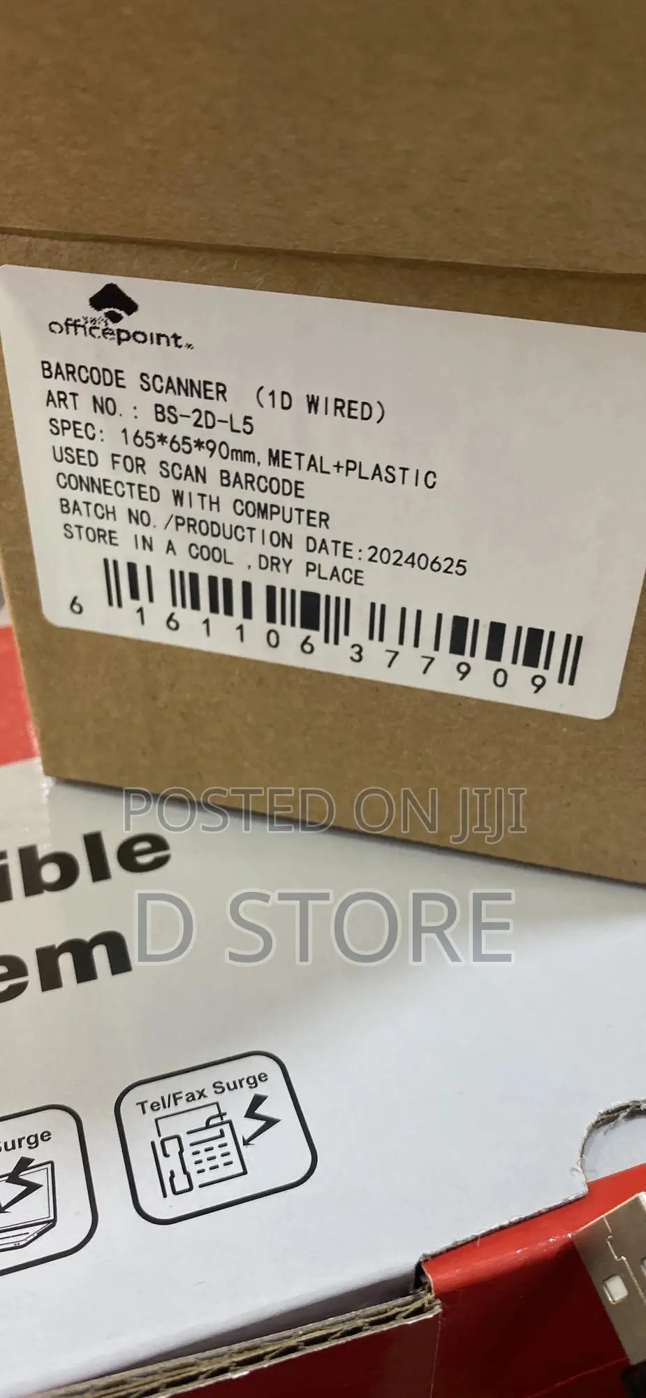 Office Point Wired Barcode Scanner Bs-2d-l5