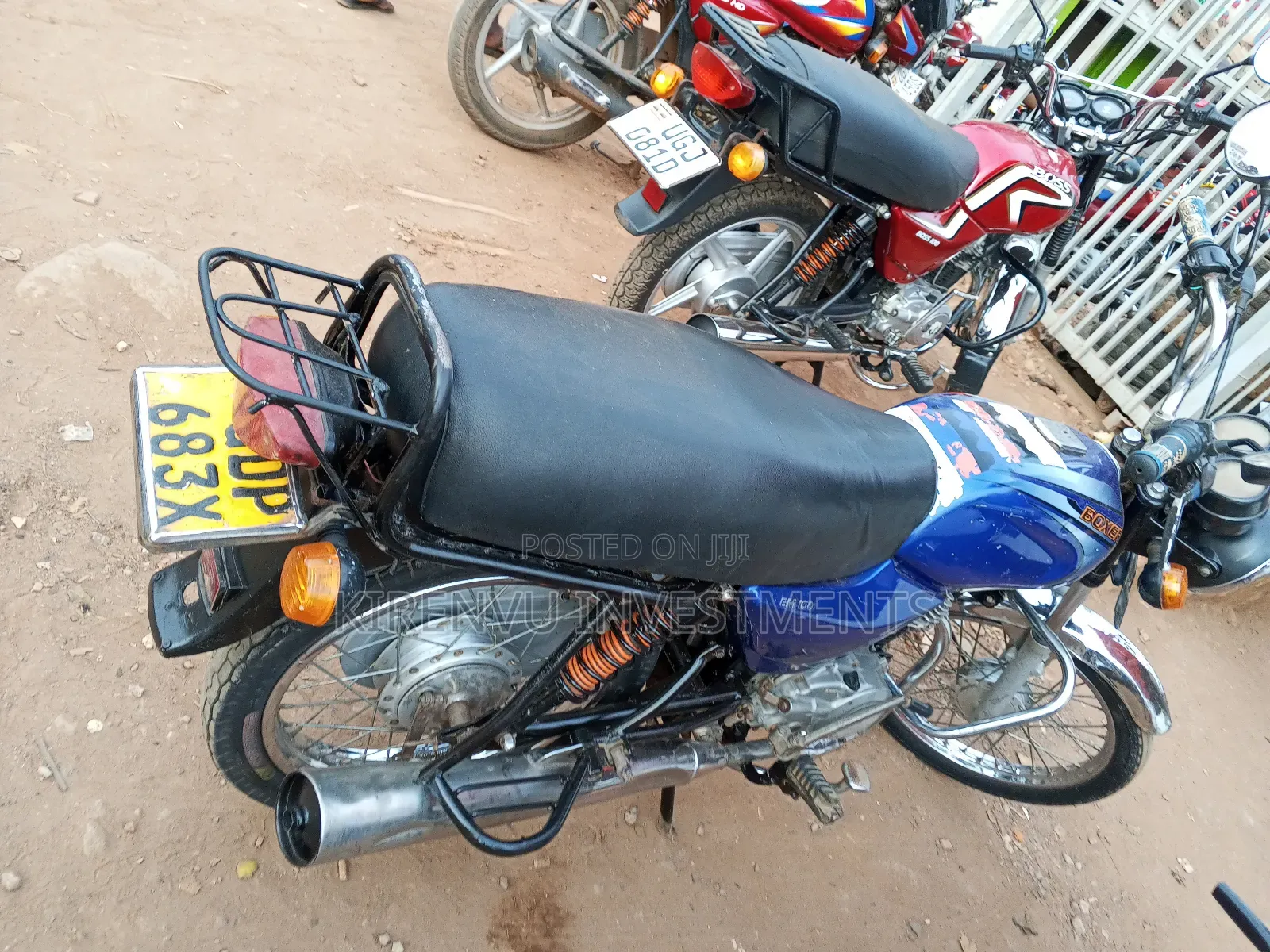 Bajaj Boxer 100 2013 Red