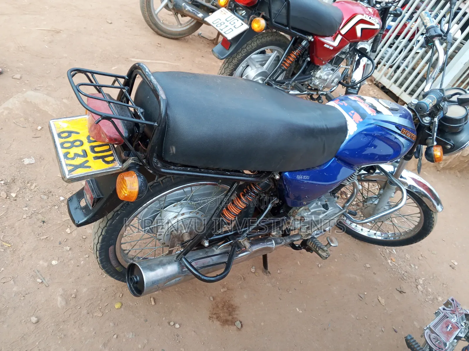 Bajaj Boxer 100 2013 Red