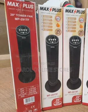 Max Plus 29" Portable Tower Fan
