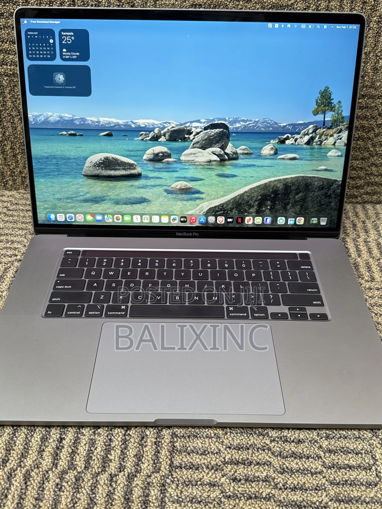 Laptop Apple MacBook Pro 2019 32GB Intel Core i9 SSD 512GB