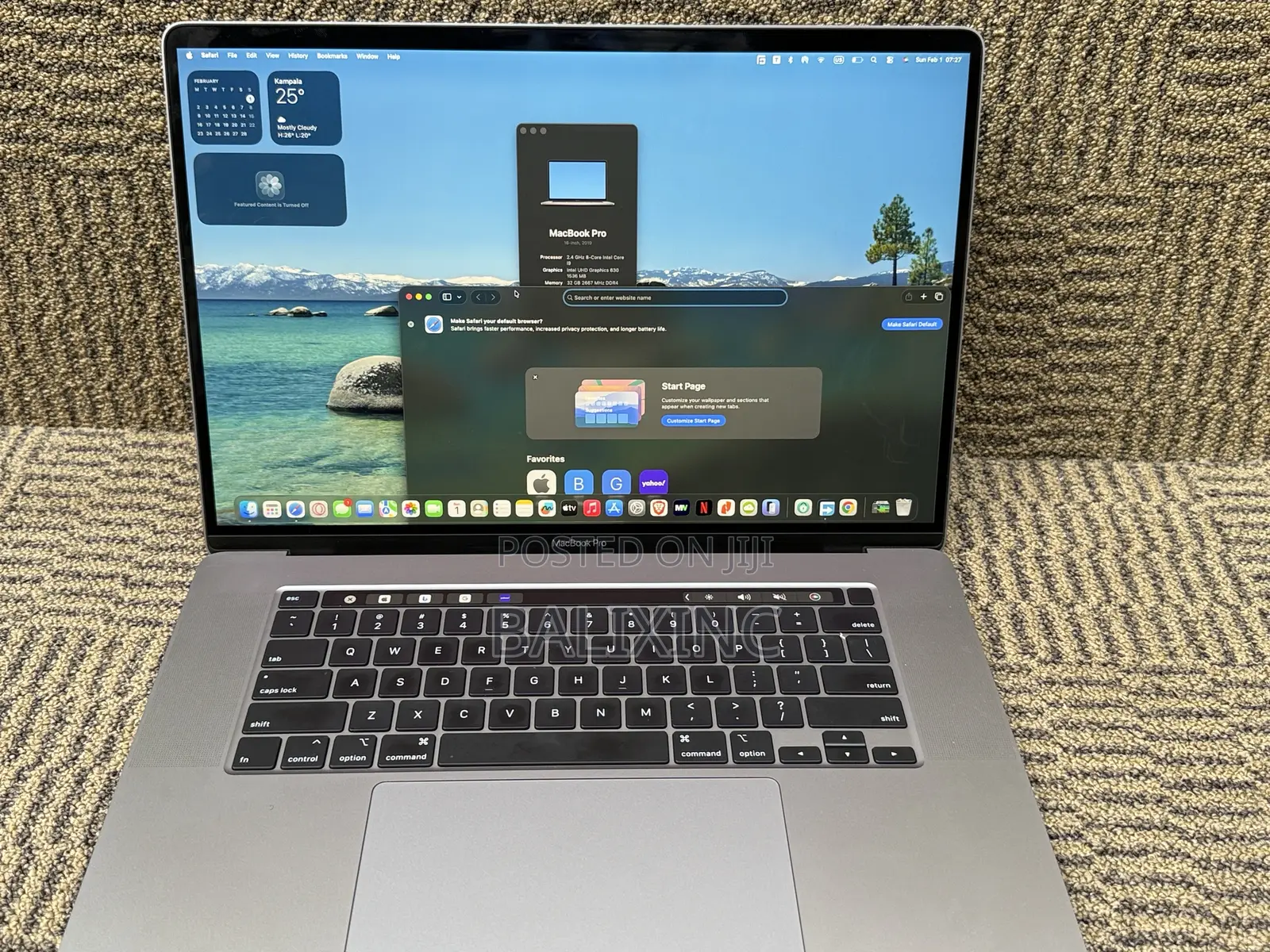 Laptop Apple MacBook Pro 2019 32GB Intel Core i9 SSD 512GB