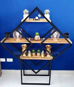 Free Standing Decorative Shelves