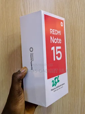 New Xiaomi Redmi Note 15 256 GB Black
