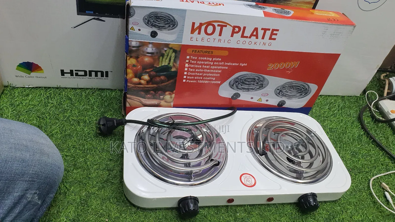 Hot Plate Double With Coil