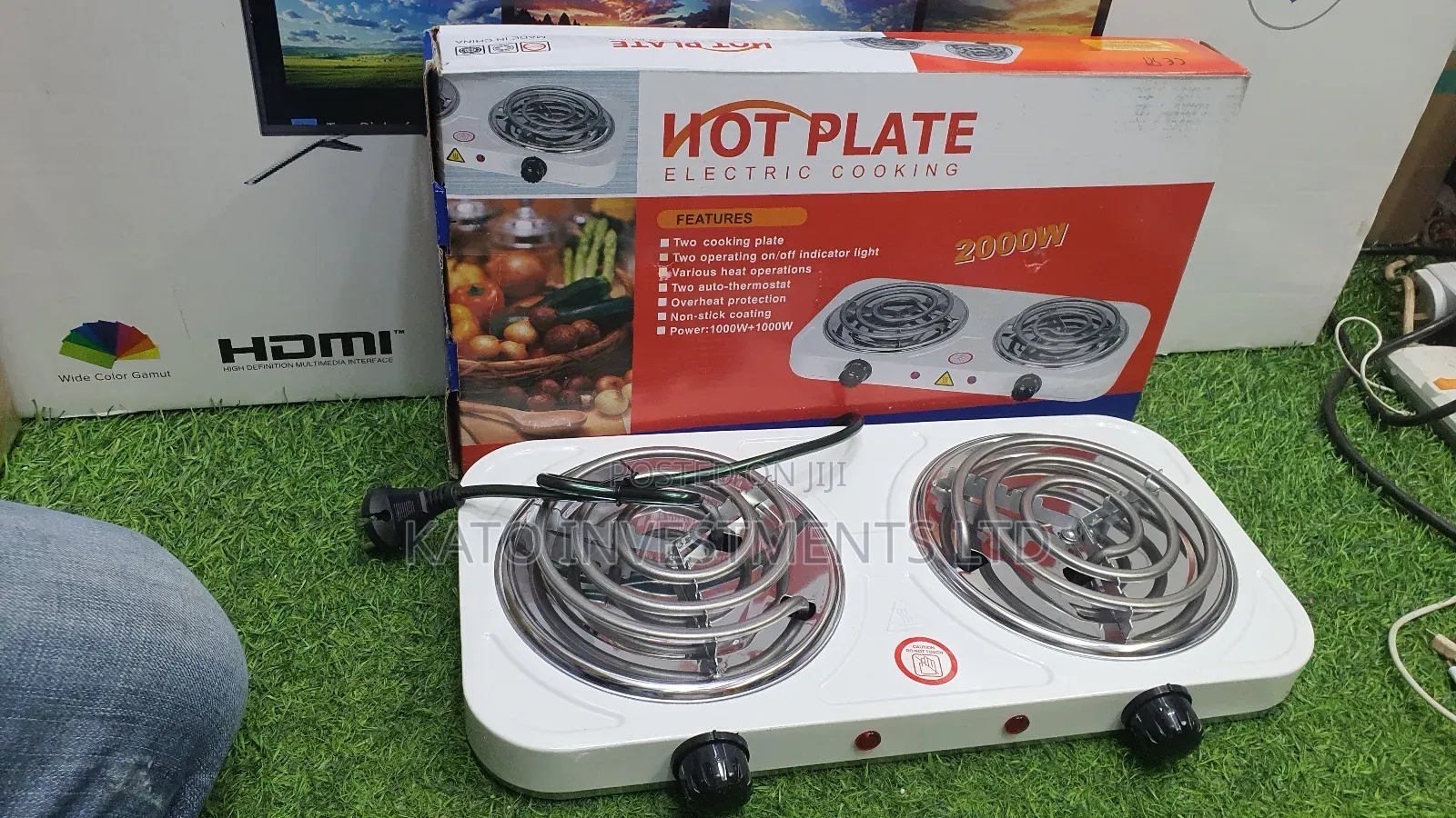 Hot Plate Double With Coil