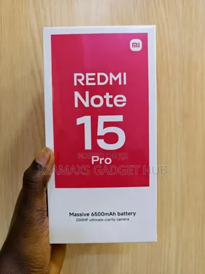 New Xiaomi Redmi Note 15 Pro 256 GB Black