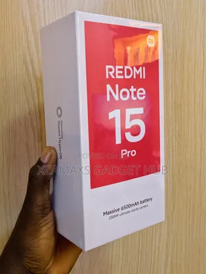 New Xiaomi Redmi Note 15 Pro 256 GB Black