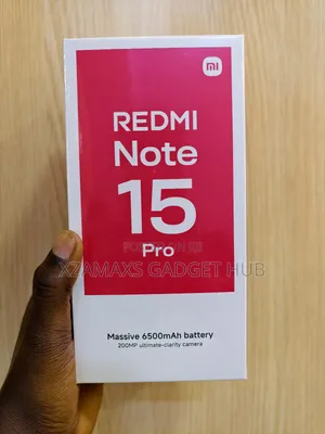 New Xiaomi Redmi Note 15 Pro 256 GB Black
