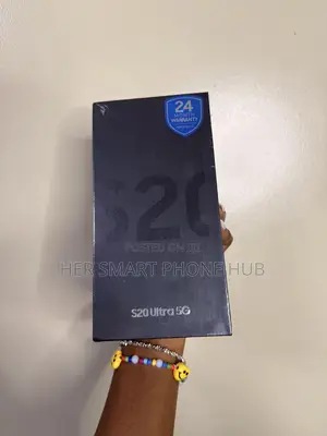 New Samsung Galaxy S20 Ultra 256 GB Black