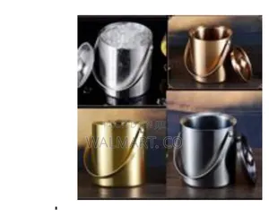 Elegant Stainless Steel Ice Bucket