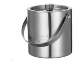 Elegant Stainless Steel Ice Bucket