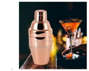 Elegant Copper Cocktail Shaker