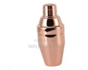 Elegant Copper Cocktail Shaker