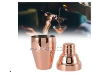 Elegant Copper Cocktail Shaker