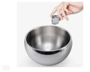 Modern Stainless Steel Sphere Ice Bucket