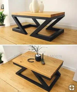 Double Z Industrial Coffee Table