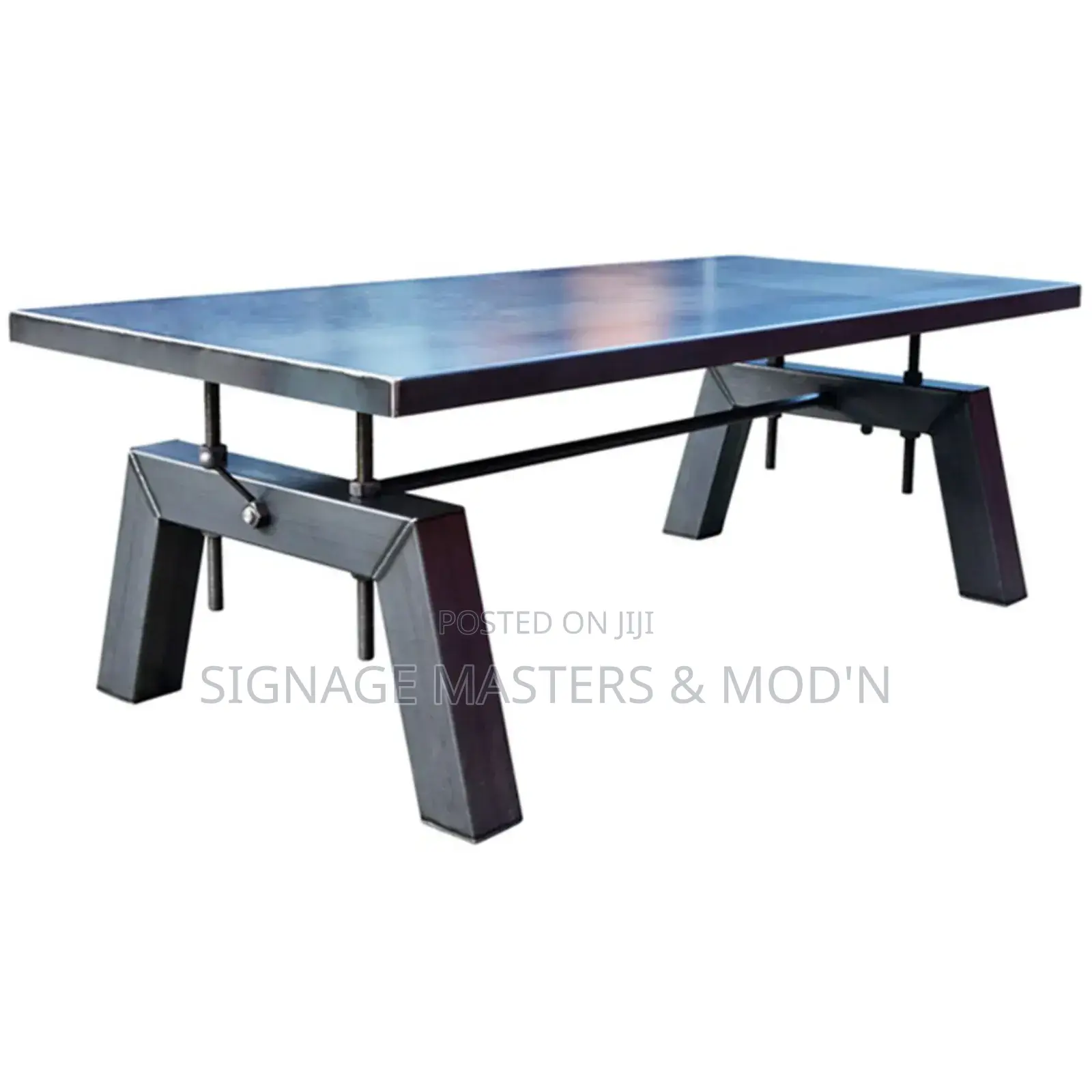 Adjustable Worktop Metal Table