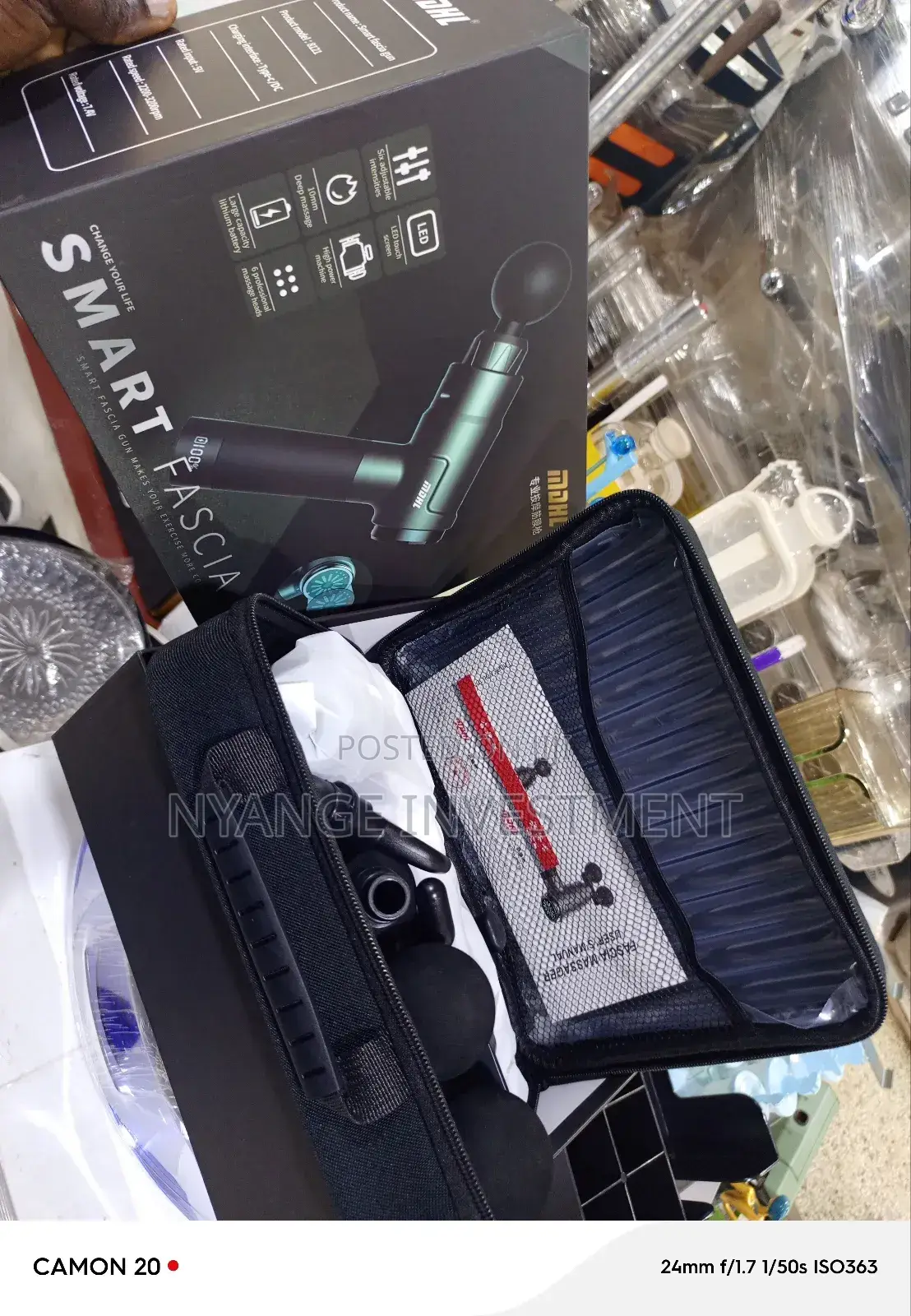 Smart Fascia Gun. Massage Gun.