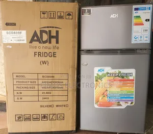 120litres Adh Double Door Fridge