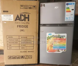 120litres Adh Double Door Fridge