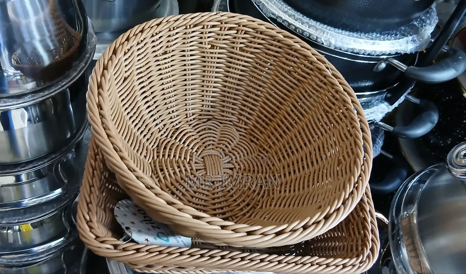 Durable, Food-grade Hand-woven Polypropylene Fibers.