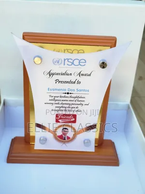 Wood and Acrylic Award