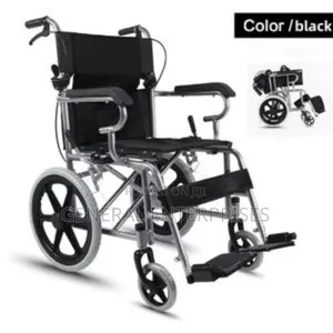Foldable Transport Wheelchair.