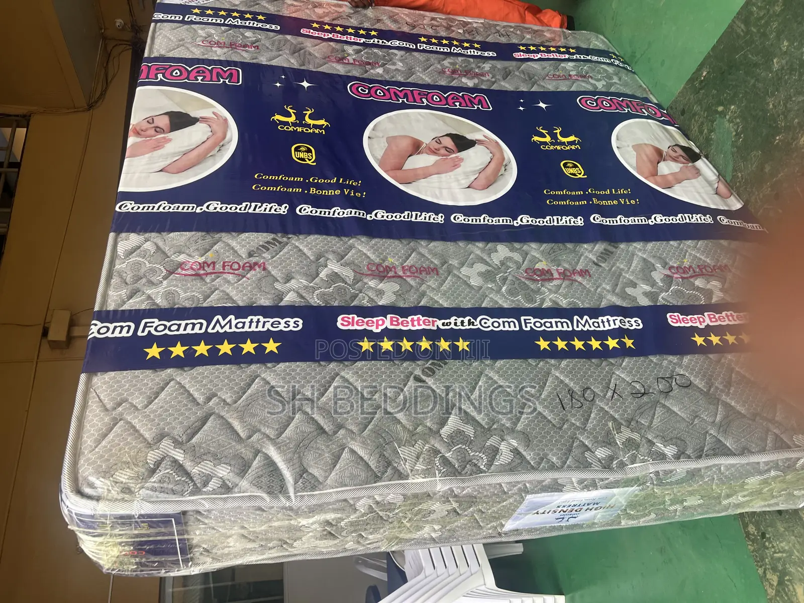 6x10 Inches High Density Mattress
