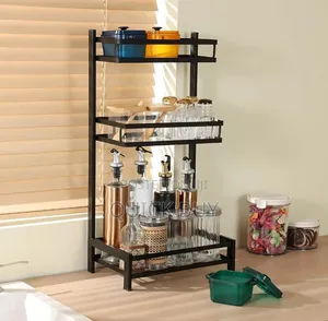 3-Level Metal Kitchen Countertop Organizer Shelf.