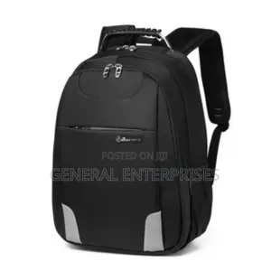 Black Biaowang Laptop Backpack.