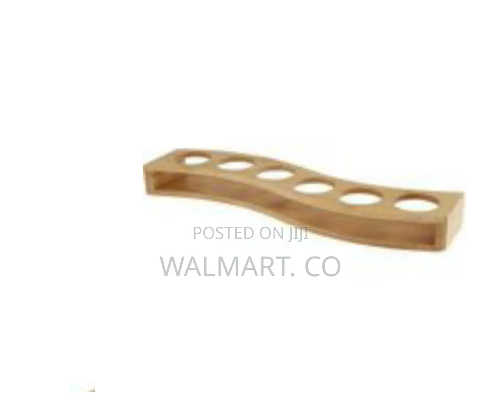 Wavy Wooden Serving Holder Display Tray