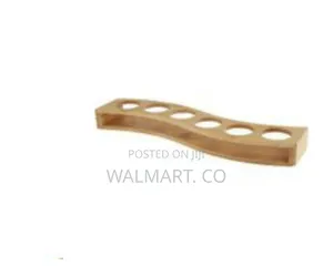 Wavy Wooden Serving Holder Display Tray