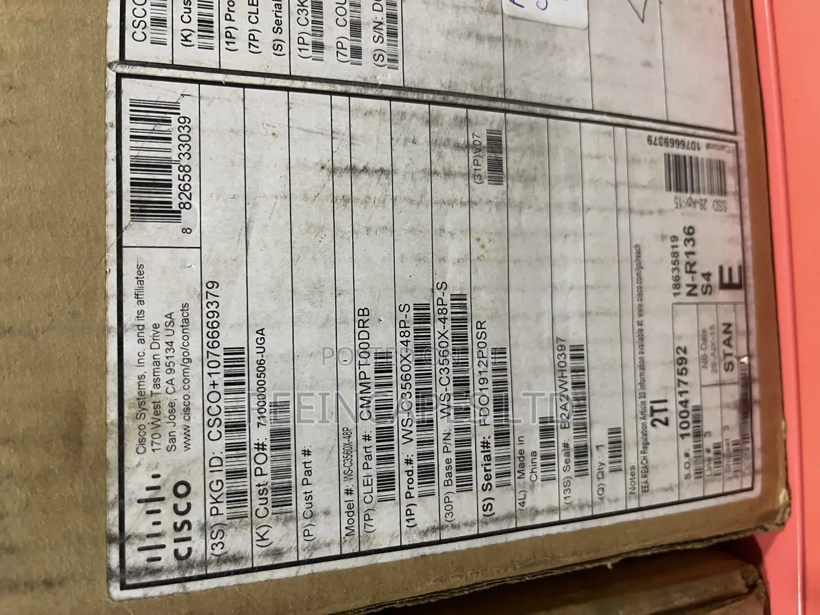Cisco Switch 3560x 48 Port Poe