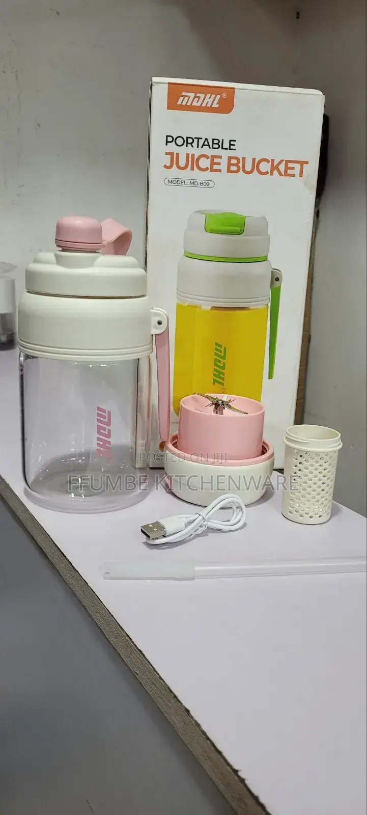 Portable Blender Glass