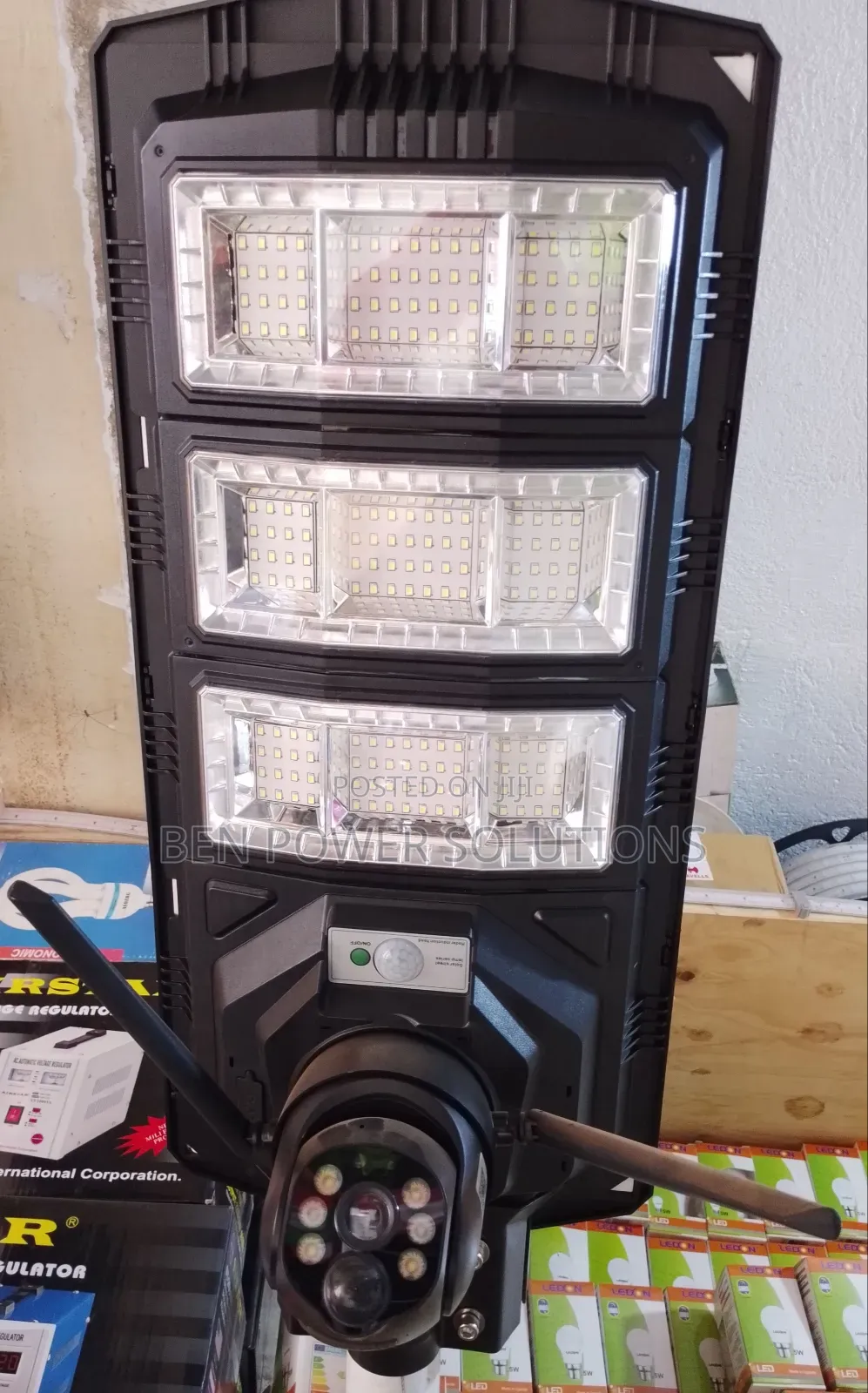 Ai Solar Street Light With Camera