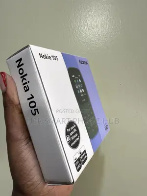 New Nokia 105 Black