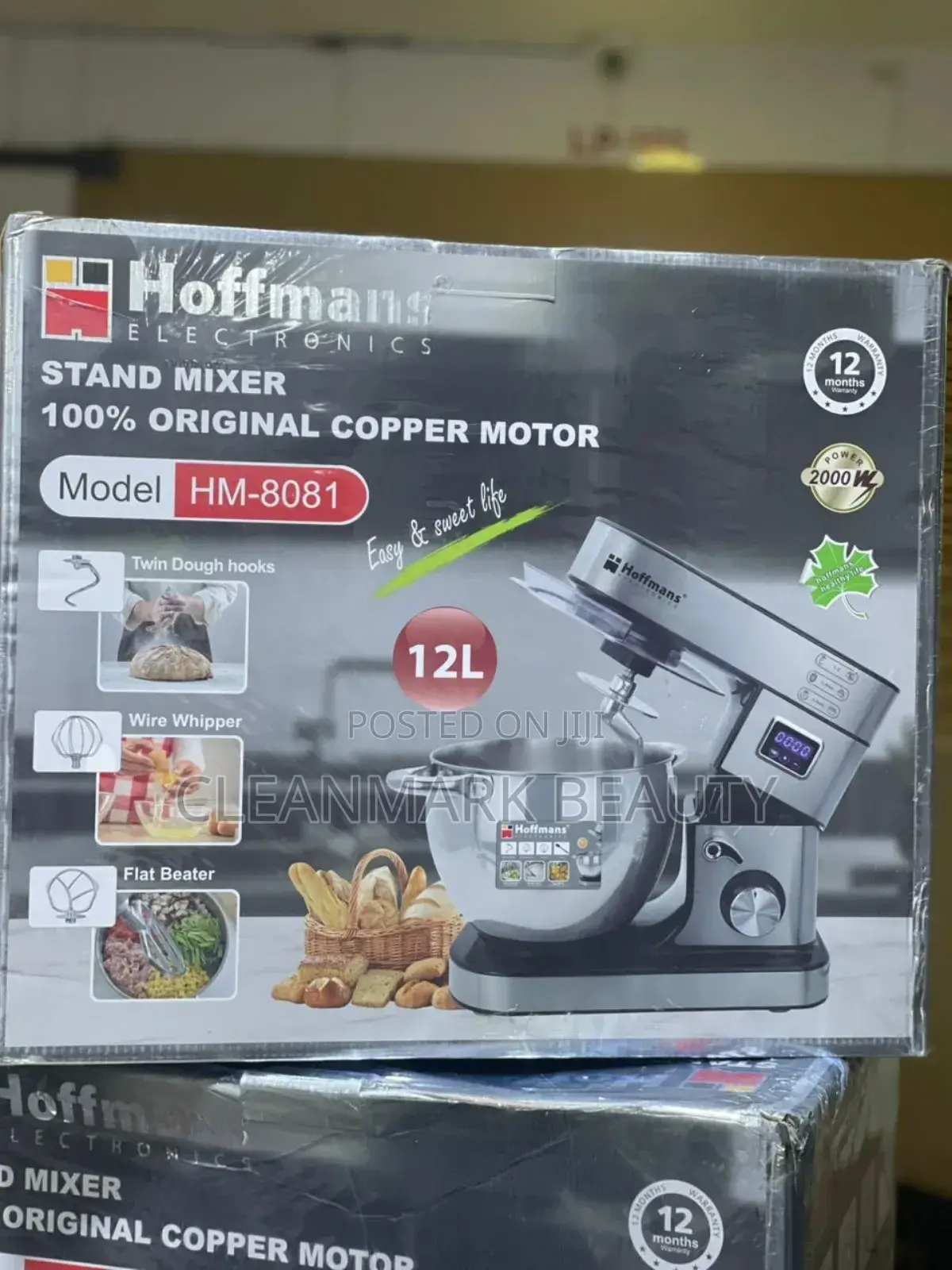Electric Hoffman Stand Mixer 12l