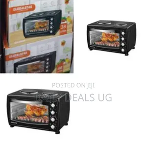 Globalstar Electric Mini Oven With Two Hot Plates