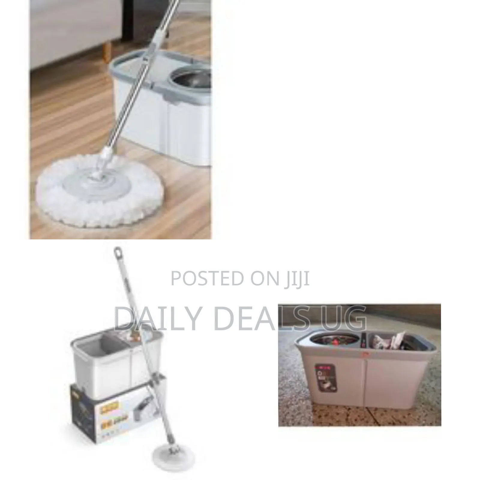 A Spin Mop and Bucket Cleaning System