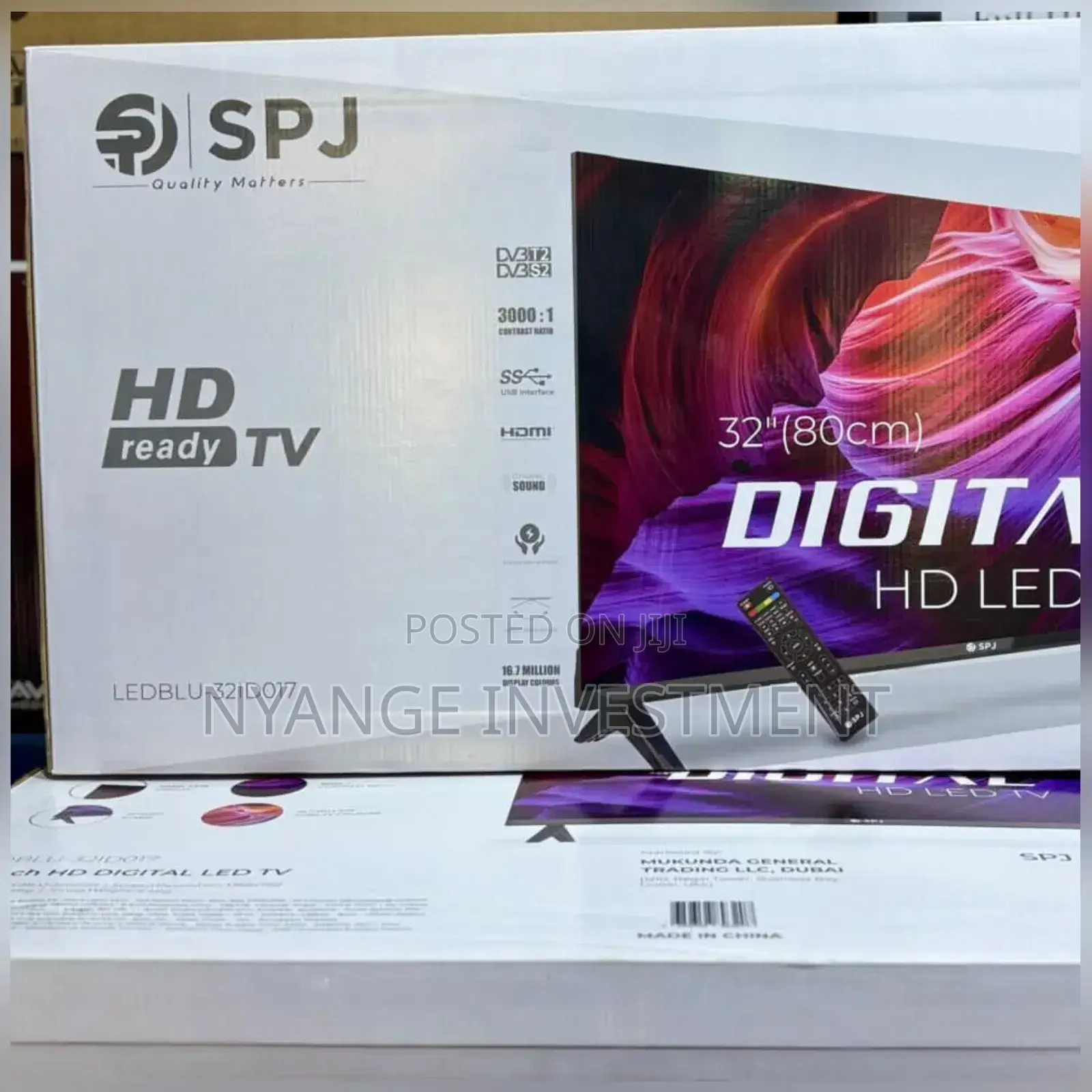 SPJ 32 Inches Tv Set. Digital Television