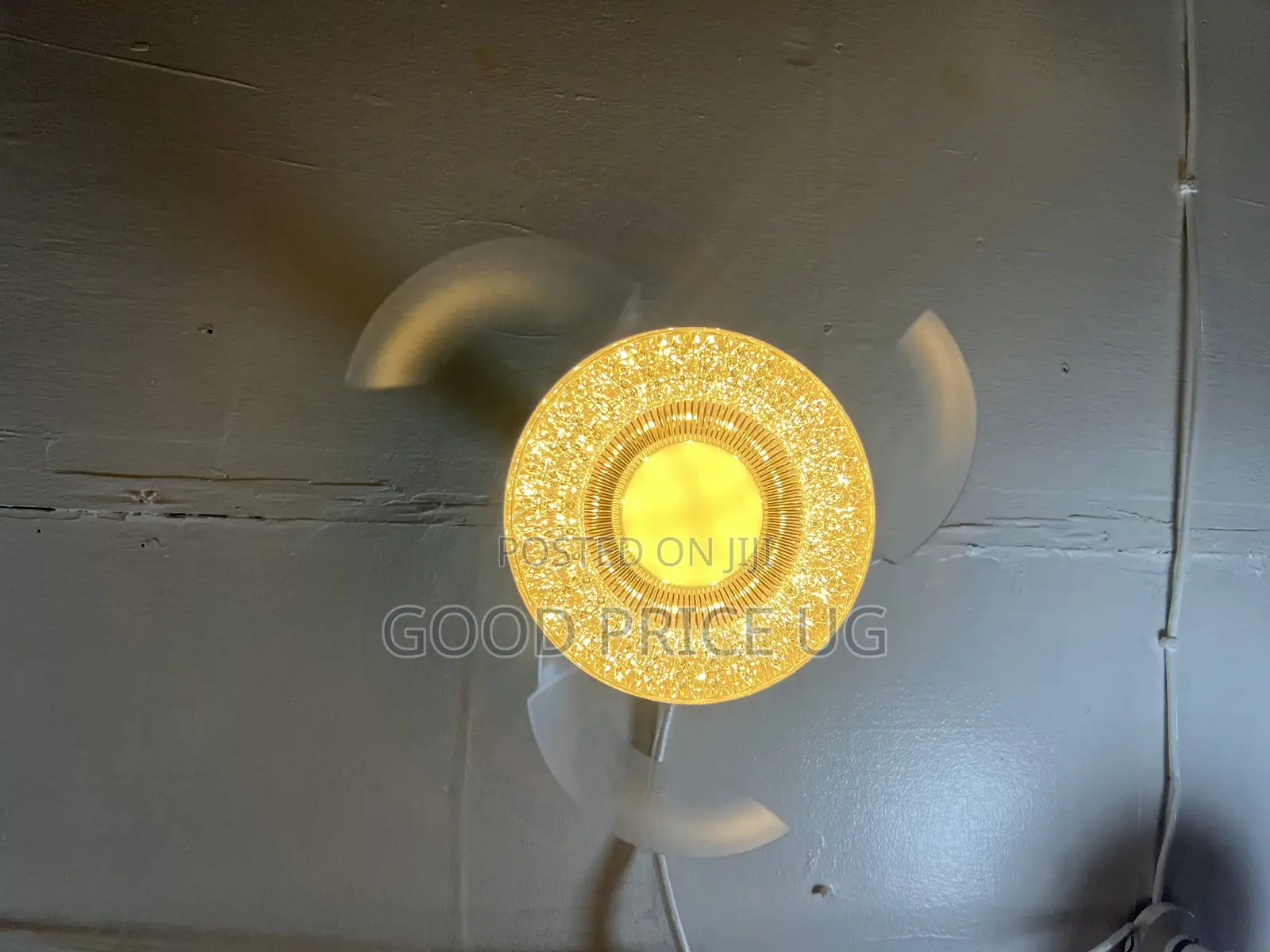 Ultra Quiet Bulb Fan With Propellers