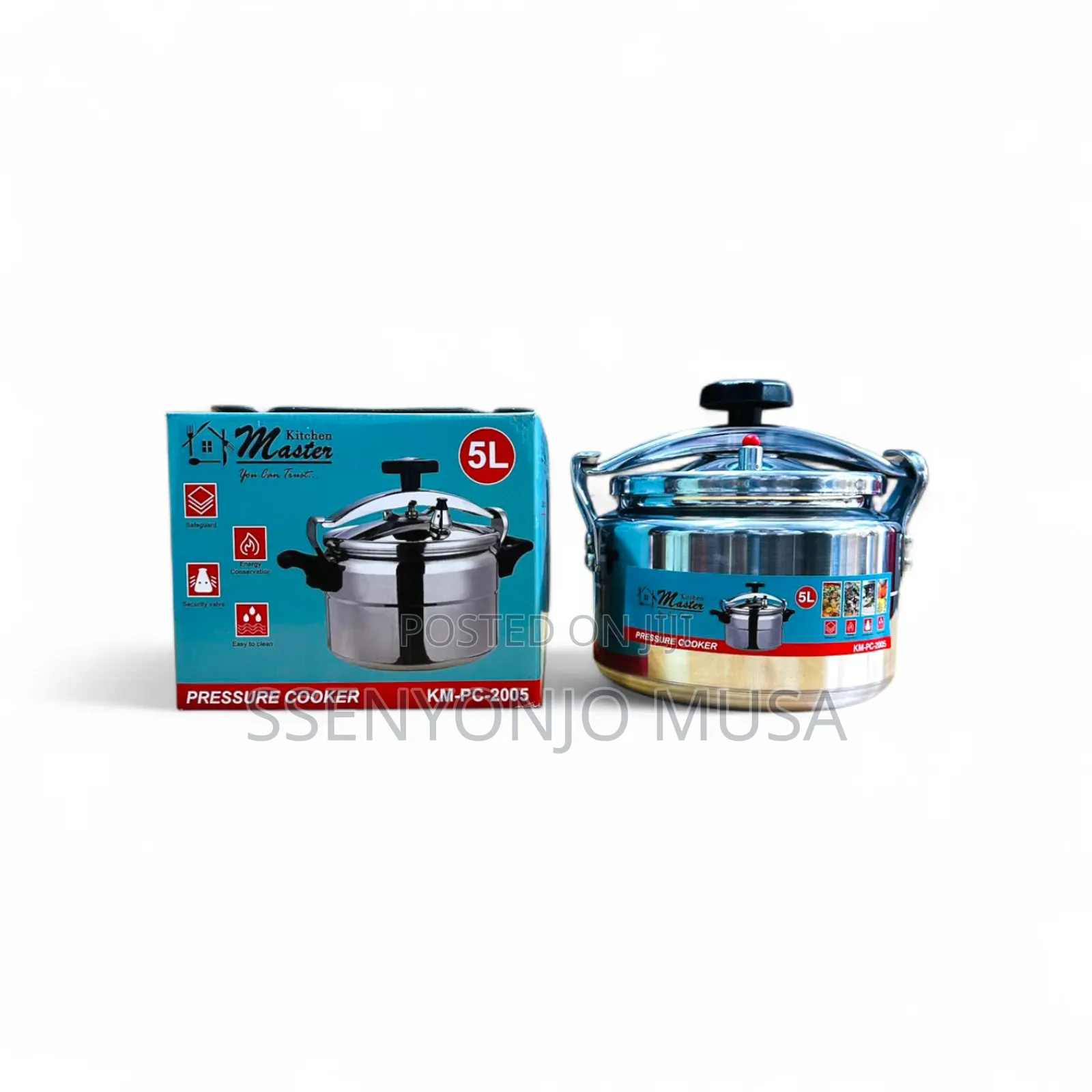 Electro Master 5 Litres Aluminium Pressure Cooker | Fast.