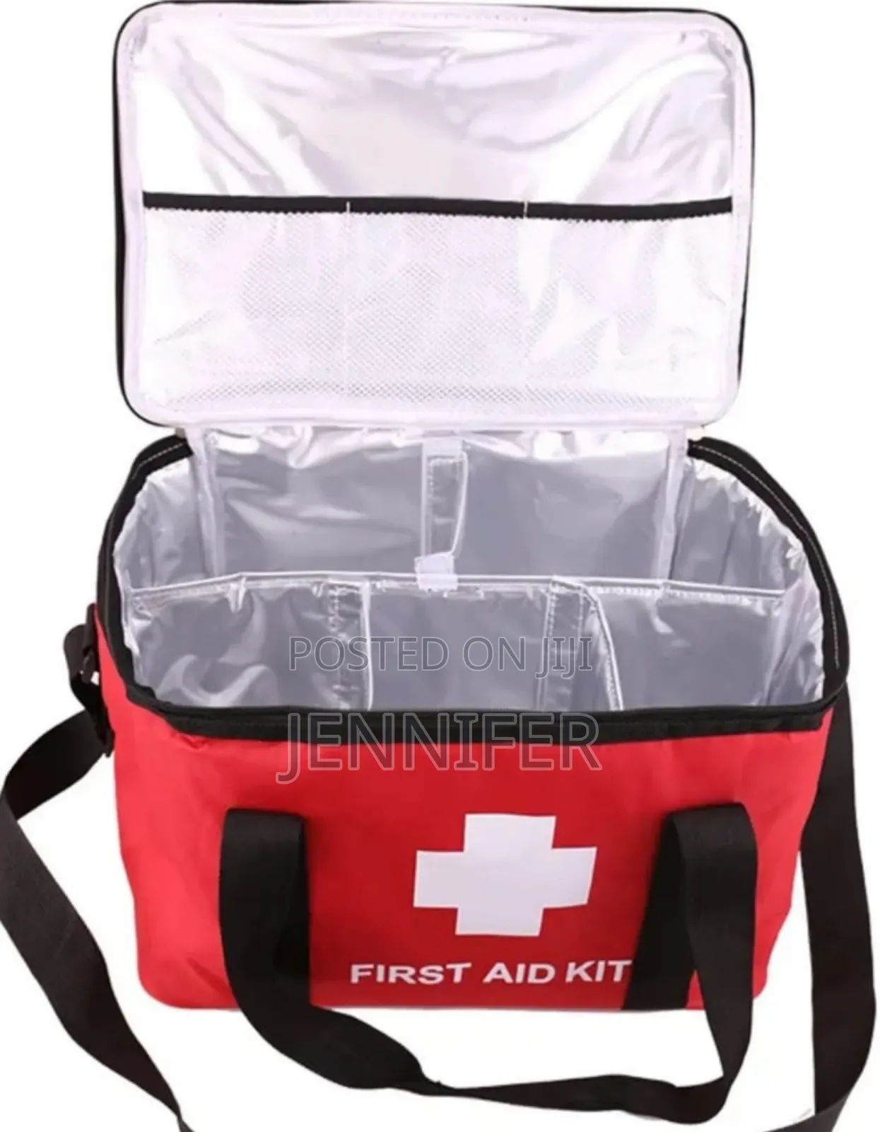 Portable Red First Aid Kit Bag