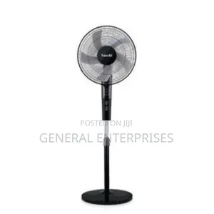 Black Pedestal/Stand Fan